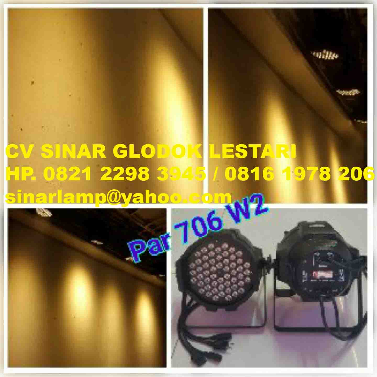 Lampu Sorot LED PAR 54x3W Lighting Decoration